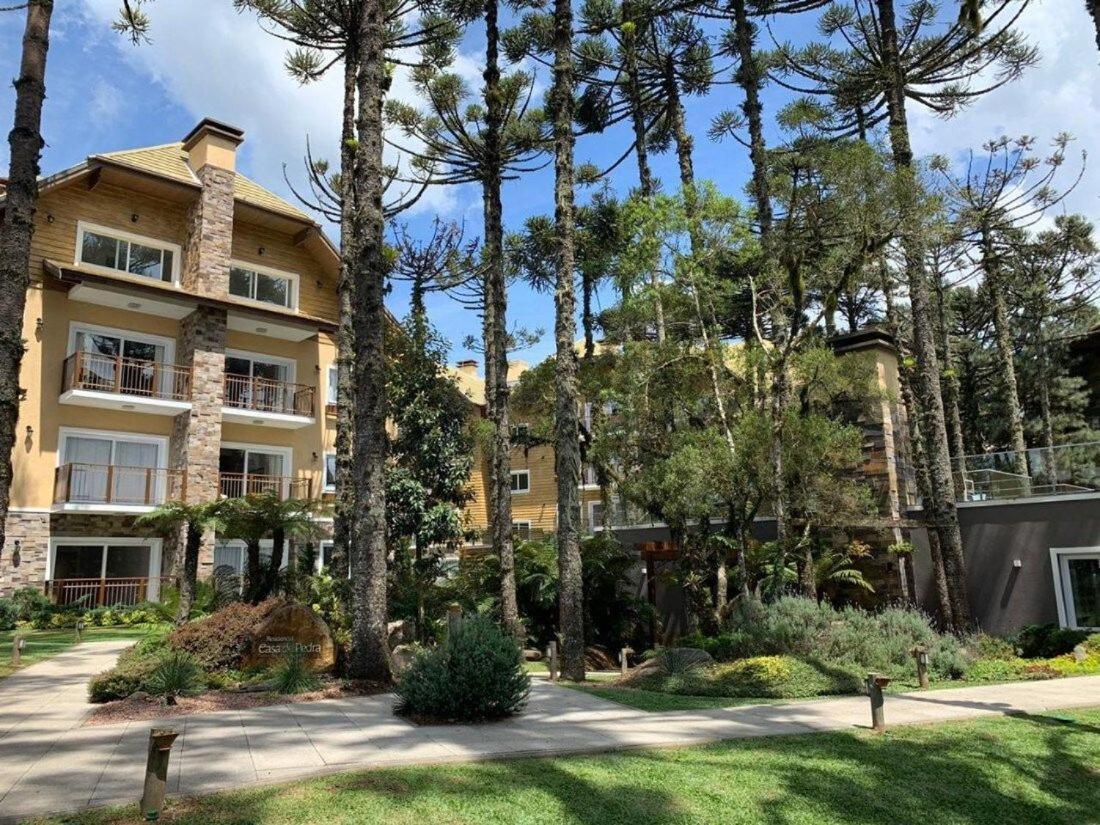 103/3 Apto Com Piscina Aquecida Gramado Ngoại thất bức ảnh