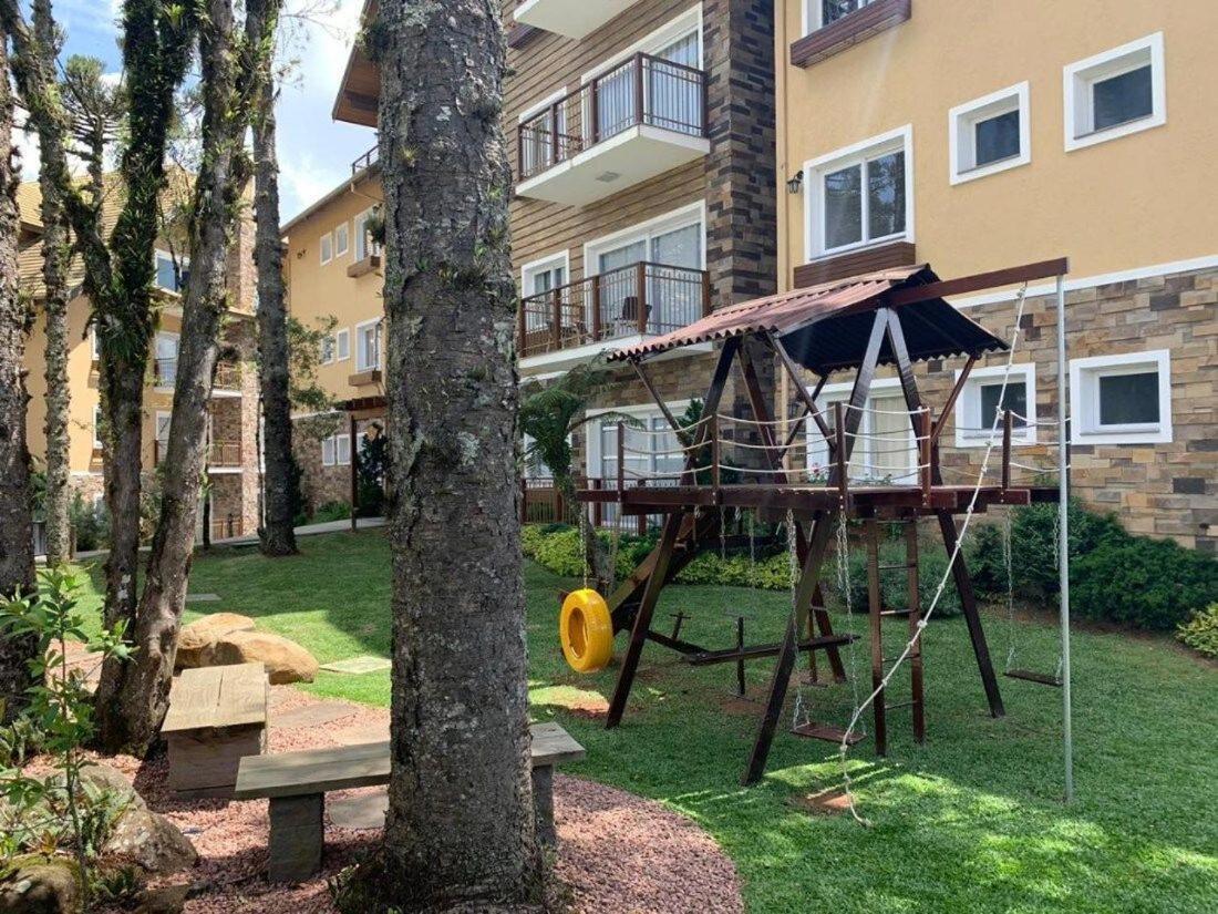 103/3 Apto Com Piscina Aquecida Gramado Ngoại thất bức ảnh