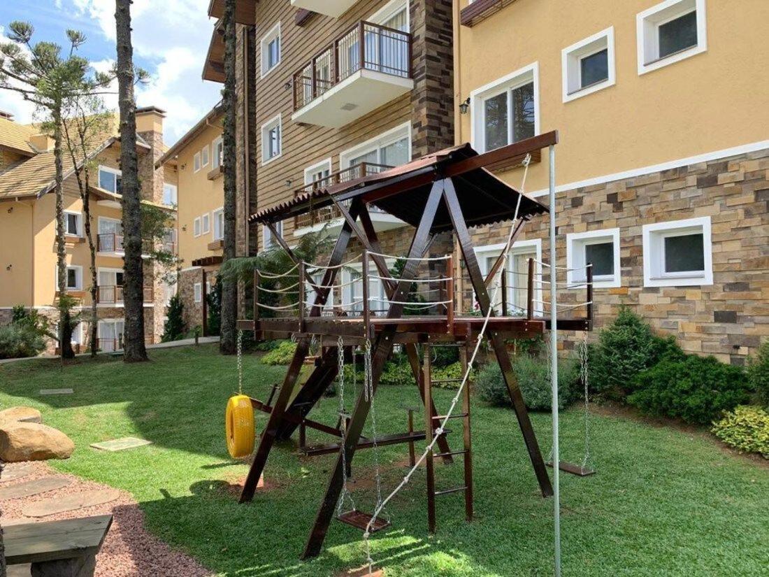 103/3 Apto Com Piscina Aquecida Gramado Ngoại thất bức ảnh